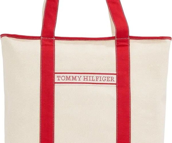 Tommy Hilfiger TH SUMMER CANVAS TOTE Çanta Kadın