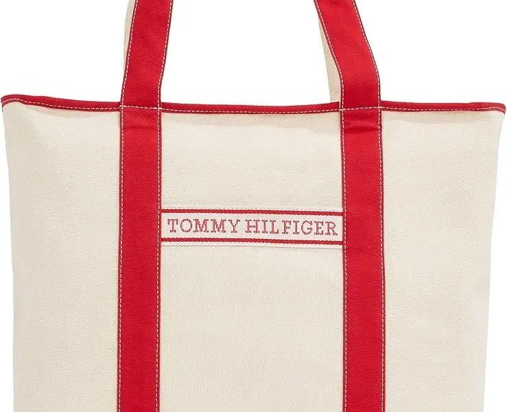 Tommy Hilfiger TH SUMMER CANVAS TOTE Çanta Kadın