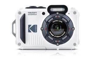 🛍️ KODAK PIXPRO WPZ2 15M Su Geçirmez Fotoğraf Makinesi   16MP, 4x Optik Zoom, 1080P Full HD Video (Beyaz)