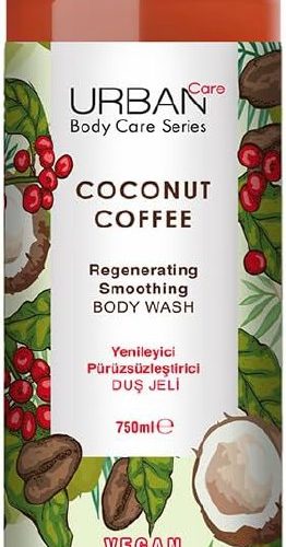 🚨 Urban Care Coconut Coffee Yenileyici ve Pürüzsüzleştirici Duş Jeli, 750 ml — %46 İndirim