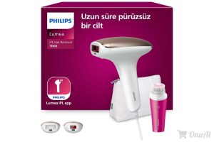 Philips Lumea IPL Tüy Alma Cihazı, Çantalı, Yüz Temizleme Cihazı Hediyeli, Yüz/Vücut/Hassas Bölge Kullanımı, Cilt Tonu Sensörü ile Güvenli Epilasyon BRI924/00