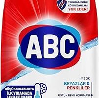 ABC DETERJAN Matik Beyazlar & Renkliler 6 Kg