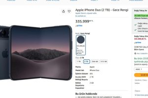 Apple iPhone Duo (2 TB) – Gece Rengi