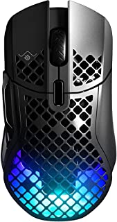 SteelSeries Aerox 5 Wireless Gaming Mouse – 74 Gram, 9 Tuşlu – Bluetooth/2,4 GHz – IP54 Suya ve Toza Dayanıklı – PC/MAC – Siyah