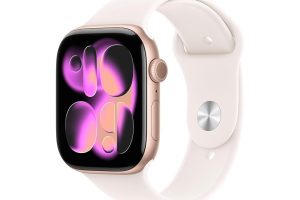 🛍️ Apple Watch Series 11 GPS + Cellular 46 mm Roze Altın Rengi Alüminyum Kasa Akıllı Saat ve Bulut Pembesi Spor Kordon   S/M. Uyku Skoru, Fitness Takibi, Sağlık İzleme, Hep Açık Ekran