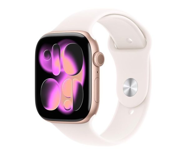 🛍️ Apple Watch Series 11 GPS + Cellular 46 mm Roze Altın Rengi Alüminyum Kasa Akıllı Saat ve Bulut Pembesi Spor Kordon S/M. Uyku Skoru, Fitness Takibi, Sağlık İzleme, Hep Açık Ekran