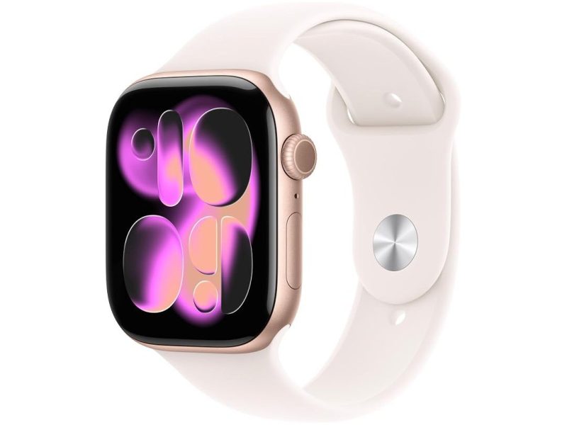 🛍️ Apple Watch Series 11 GPS + Cellular 46 mm Roze Altın Rengi Alüminyum Kasa Akıllı Saat ve Bulut Pembesi Spor Kordon S/M. Uyku Skoru, Fitness Takibi, Sağlık İzleme, Hep Açık Ekran