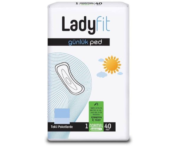 🛍️ Ladyfit Günlük 40’lı Normal Vegan Ped