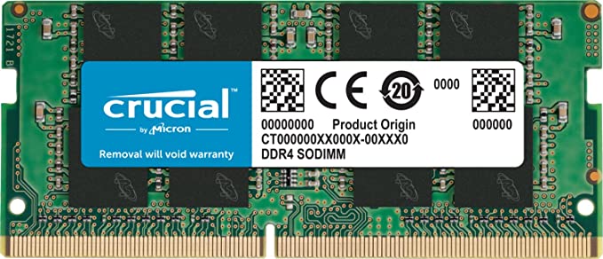 🚨 Crucial CT4G4SFS624A 16GB 3200 MT/s SODIMMS Bellek