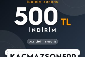 Sadece mobil uygulamada geçerlidir. Ödeme adımında, ‘Hediye Kartı, Kupon veya Promosyon Kodu Kullan’ alanına giriniz. — %90 İndirim