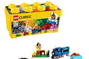 LEGO Classic Orta Boy Yaratıcı Yapım Kutusu 10696  4 Yaş ve Üzeri Çocuklar için Oyuncak Yapım Seti, Hediye Fikri (484 Parça)
