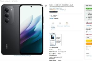 Xiaomi Redmi 15 8 GB 256 GB (Xiaomi Türkiye Garantili)