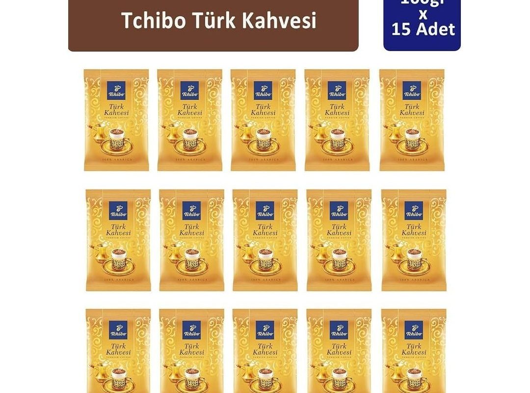 🛍️ Tchibo Türk Kahvesi 100 Gr X 15 Adet