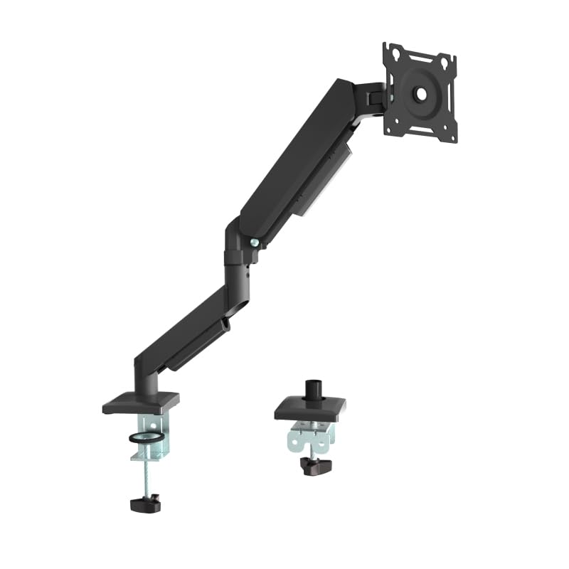 🚨 Dark F80 1 Adet Monitör Takılabilen 13″-32″ Uyumlu Amortisörlü, Masa Monte Monitör Kolu (DK-AC-VM18)