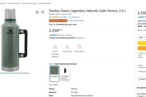 Stanley Classic Legendary Vakumlu Çelik Termos, 2.3 L