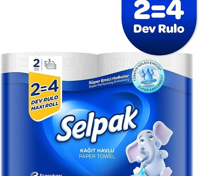 Selpak Kağıt Havlu Dev Rulo 2=4