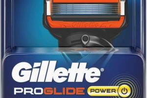 Gillette, Fusion ProGlide Power, erkekler için tıraş bıçağı