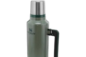 STANLEY Classic Legendary Vakumlu Termos 1.9 Litre – Yeşil (Hammertone Green) | Paslanmaz Çelik