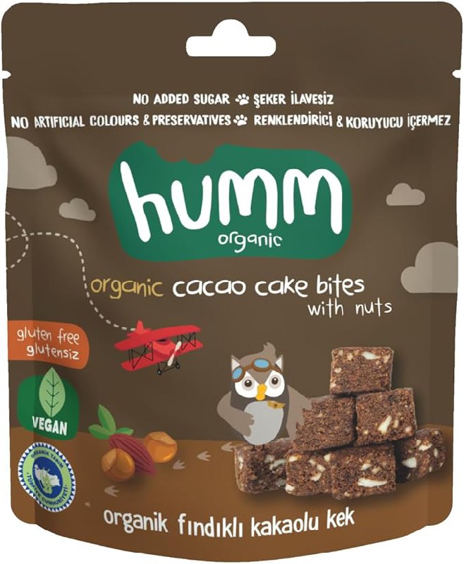 🚨 Humm Organic Glutensiz Vegan Kakaolu ve Fındıklı Kek — %33 İndirim