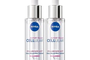 🛍️ NIVEA Cellular Expert Filler Dolgunlaştırıcı Cilt Serumu 30ml, Yoğun Nemlendirici, Saf Hyaluronik Asit (2 paketi)