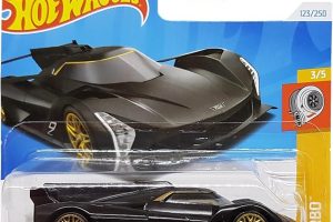 🚨 Hot Wheels – Cadillac Project GTP Hypercar – HW Turbo 3/5 – HRY60 – Short Card – siyah – GM – Mattel 2024-1:64