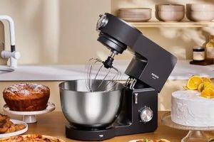 KARACA Multichef Ultra 2000W 7 Litre Stand Mikser Mutfak Şefi Anthracite (Kıyma Çekme/Sucuk-Sosis/İçli Köfte Aparatlı)