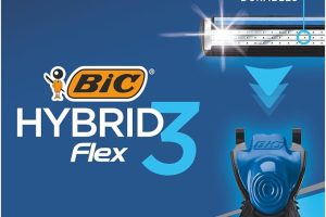 🚨 BIC Hybrid 3 Flex 4’lü Yedek Tıraş Bıçağı Kartuşu, 3 Nano Teknolojik Titanyum Bıçak, E Vitaminli Geniş Kayganlaştırıcı Band