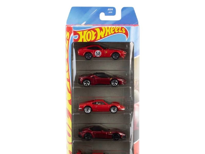 Hot Wheels® 5’li Ferrari Araba Seti