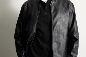 🚨 DeFacto Su İtici Slim Fit Dik Yaka Fermuarlı Suni Deri Ceket Mont D8525AX26SP
