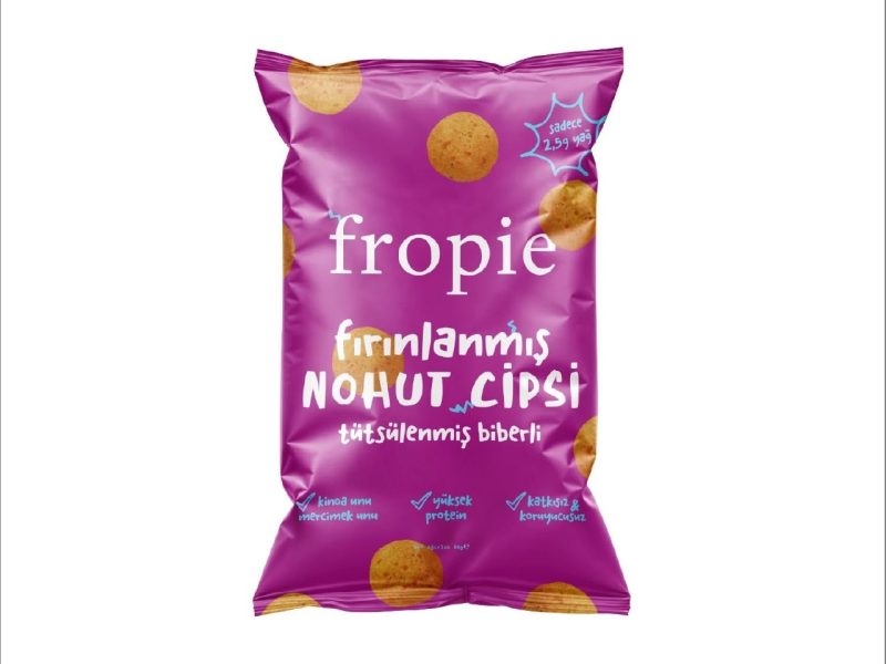 🚨 Fropie Nohut Cipsi Tütsülenmiş Biber Çeşnili — %50 İndirim