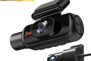 Juo C30 2K QHD Ön + FHD İç + FHD Arka 3 Kameralı WiFi GPS HDR Araç Kamerası Ekranlı 170 Derece Geniş Açı Gece Görüş