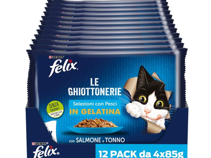 🚨 Felix Somonlu Kedi Yaş Maması Avantajlı Paket (48 x 85 gr)