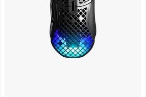 SteelSeries Aerox 5 Wireless Gaming Mouse – 74 Gram, 9 Tuşlu – Bluetooth/2,4 GHz – IP54 Suya ve Toza Dayanıklı – PC/MAC – Siyah