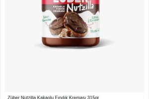 Züber Nutzilla Kakaolu Fındık Kreması 315gr