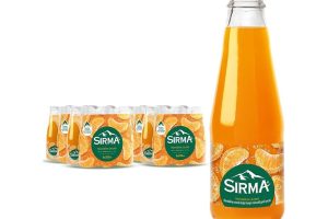 🛍️ Sırma C Vitaminli Mandalina Aromalı Doğal Maden Suyu (24×200 ml)