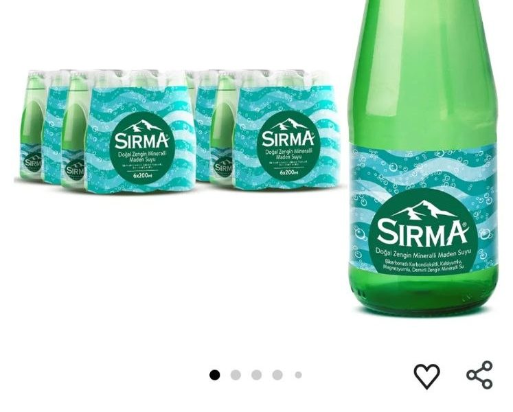Sirma Doğal Maden Suyu 24×200 ml
