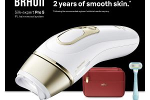 🚨 Braun IPL Silk·expert Pro 5, Evde Lazerle Tüy Alma, Çanta, Gillette Venus, 2 Başlık, PL5221 — %5 İndirim