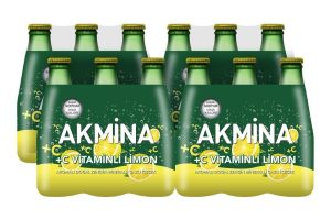 Akmina Limon Aromalı 200ml x 24
