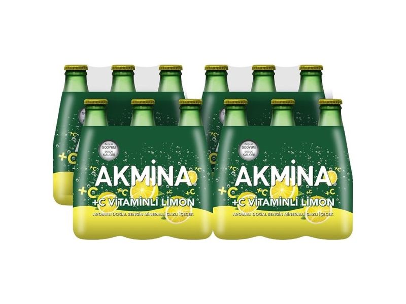 🛍️ Akmina Limon Aromalı 200ml x 24