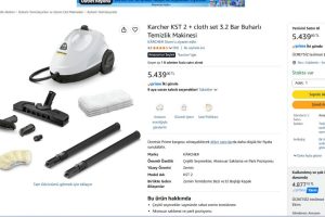 Karcher KST 2 + cloth set 3.2 Bar Buharlı Temizlik Makinesi