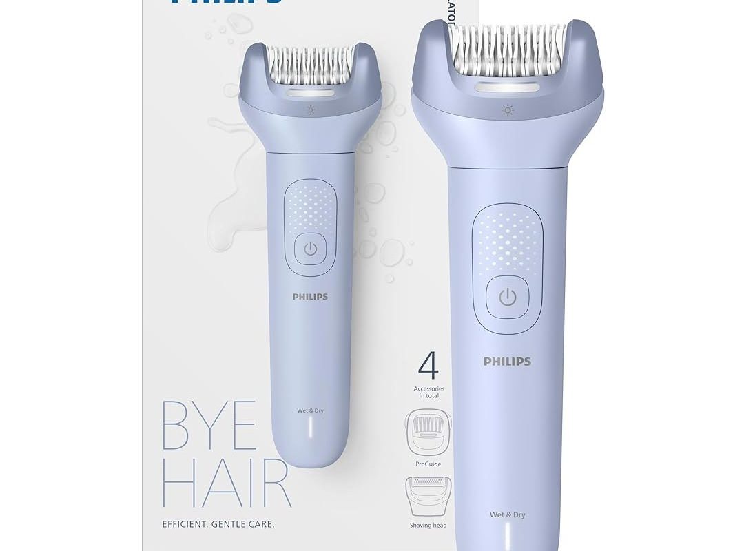🛍️ Philips Epilatör Serisi 8000, Kablosuz, Islak ve Kuru Kullanım, ProGuide 360°, LED Işık, 60 Dakika Pil Ömrü, BRE709/05