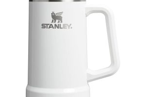 🛍️ STANLEY Vacuum Stein Termos Bardak 0.7 Litre   Beyaz (Frost) | Paslanmaz Çelik