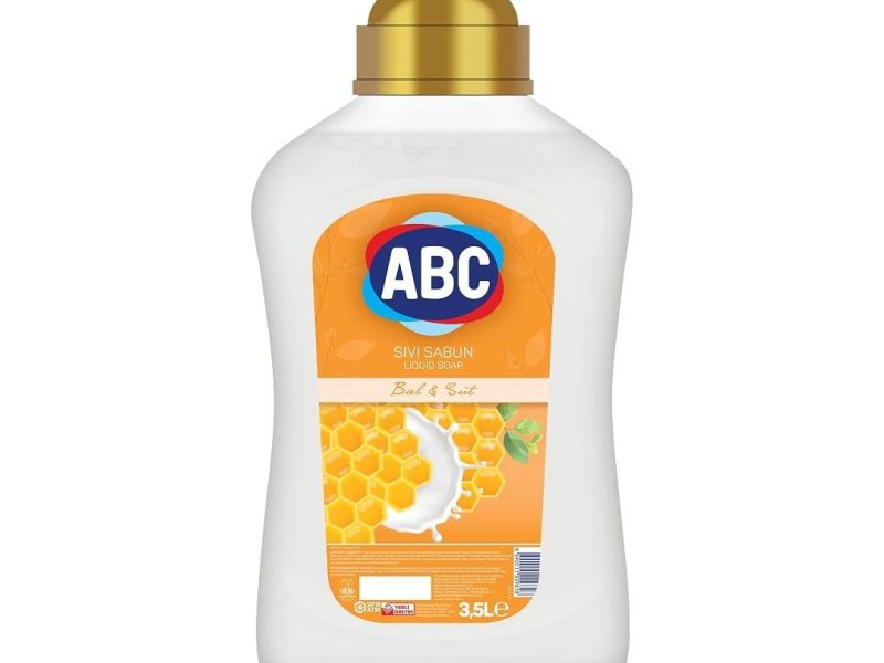 🛍️ ABC DETERJAN Sıvı Sabun Bal & Süt 3 L