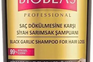 Bioblas Siyah Sarımsak Şampuan – Saç Dökülmesine Karşı, Güçlendirici & Onarıcı Etki, Organik Zeytinyağlı, 1000 ml