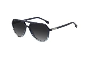 🛍️ HUGO BOSS Üniseks Gafas, Mavi Boynuz