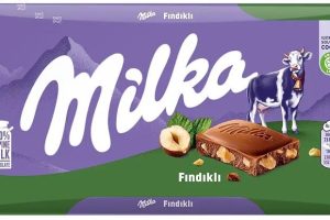 Milka Fındıklı Tablet Çikolata 80g