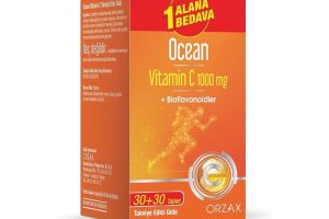 🛍️ Ocean Vitamin C 1000 Mg 30 Tablet 1 Alana 1 Bedava