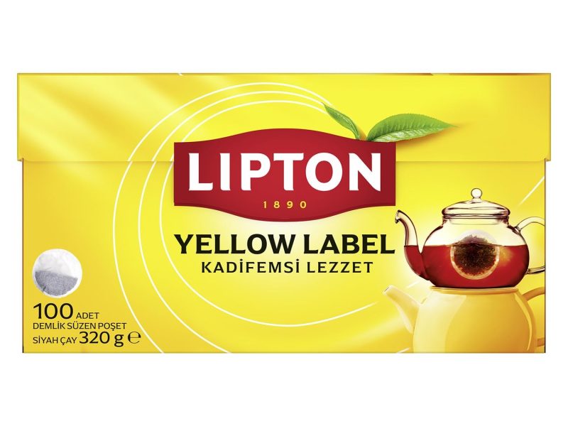🚨 Lipton Yellow Label Demlik Poşet Çay, 100’lü, 320g — %10 İndirim