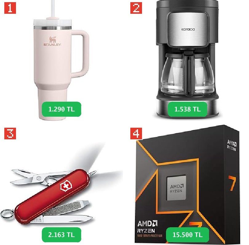 📦 4 Yeni Depo Ürünü! — %93 İndirim