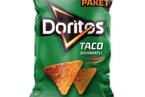🚨 Doritos Taco Baharatlı Mısır Cipsi Mega Boy 218 g — %33 İndirim